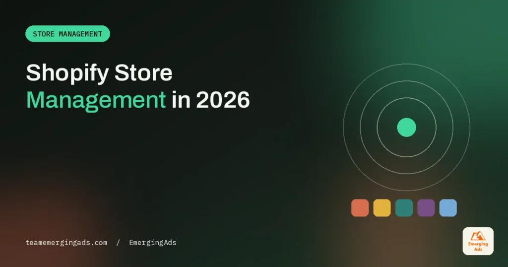 Shopify store management field guide cover with the headline about what running a live store really involves